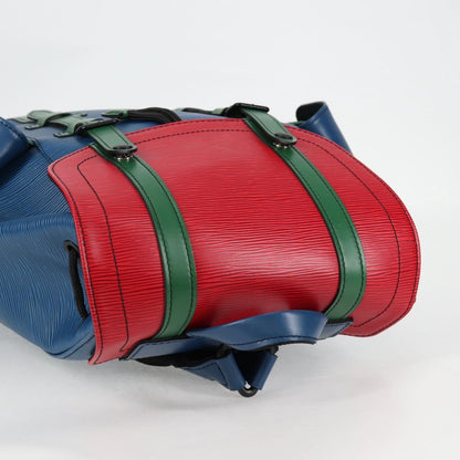 Louis Vuitton Christopher Backpack Epi Leather, MULTICOLOUR, LEATHER, Backpack