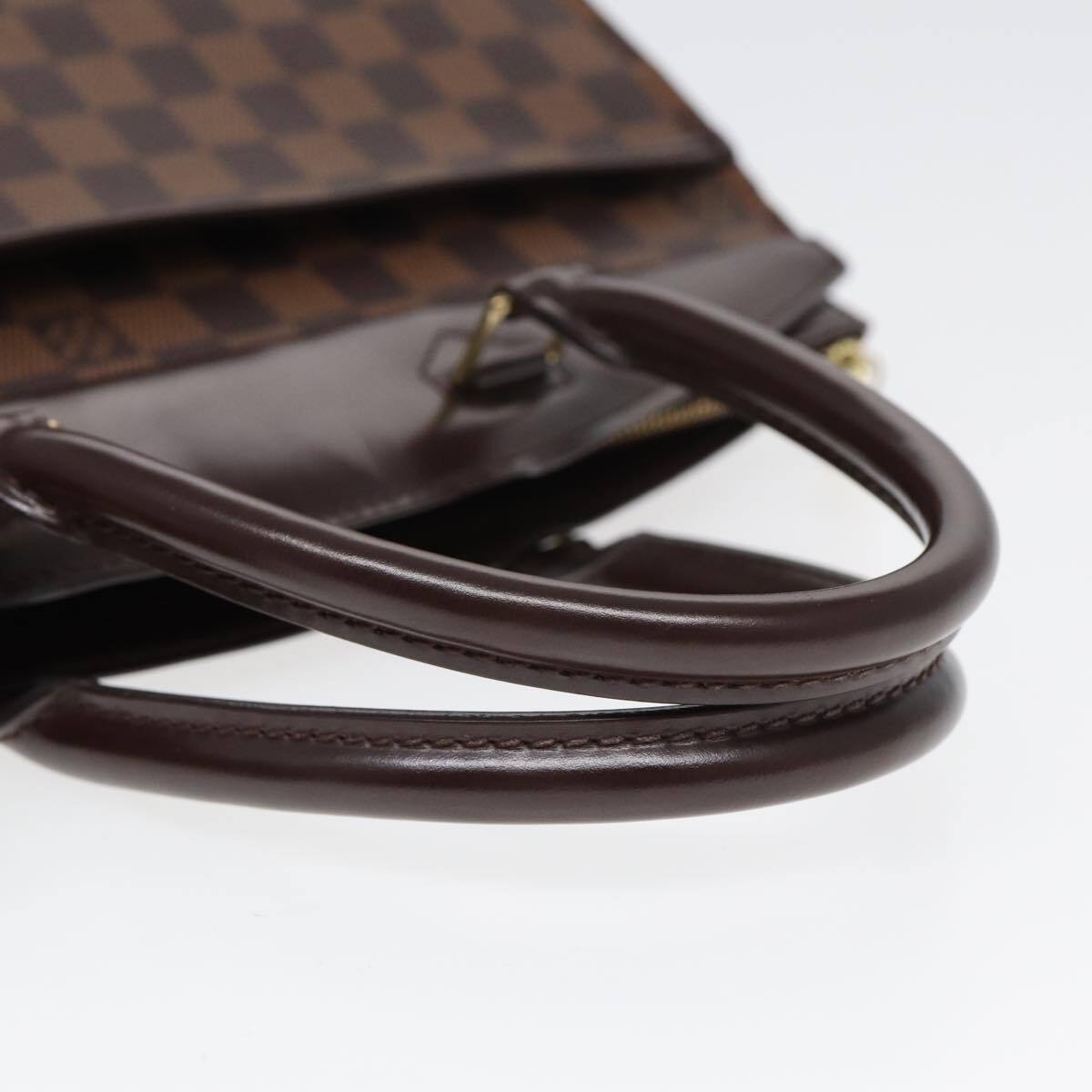 Louis Vuitton Riviera Handbag Damier, BROWN, CANVAS, Handbag