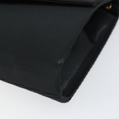 Christian Dior Vintage Shoulder Bag Nylon, BLACK, NYLON, Shoulder bag