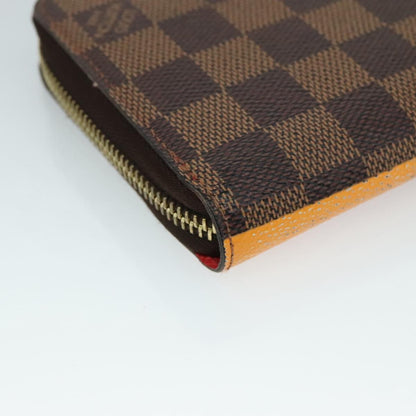 Louis Vuitton Porte-Monnaie Zippy Wallet Monogram Evasion, BROWN, CANVAS, Wallets