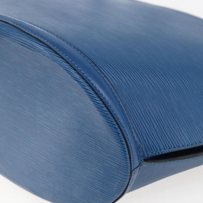 Louis Vuitton Saint Jacques Handbag Epi Leather, BLUE, LEATHER, Shoulder bag