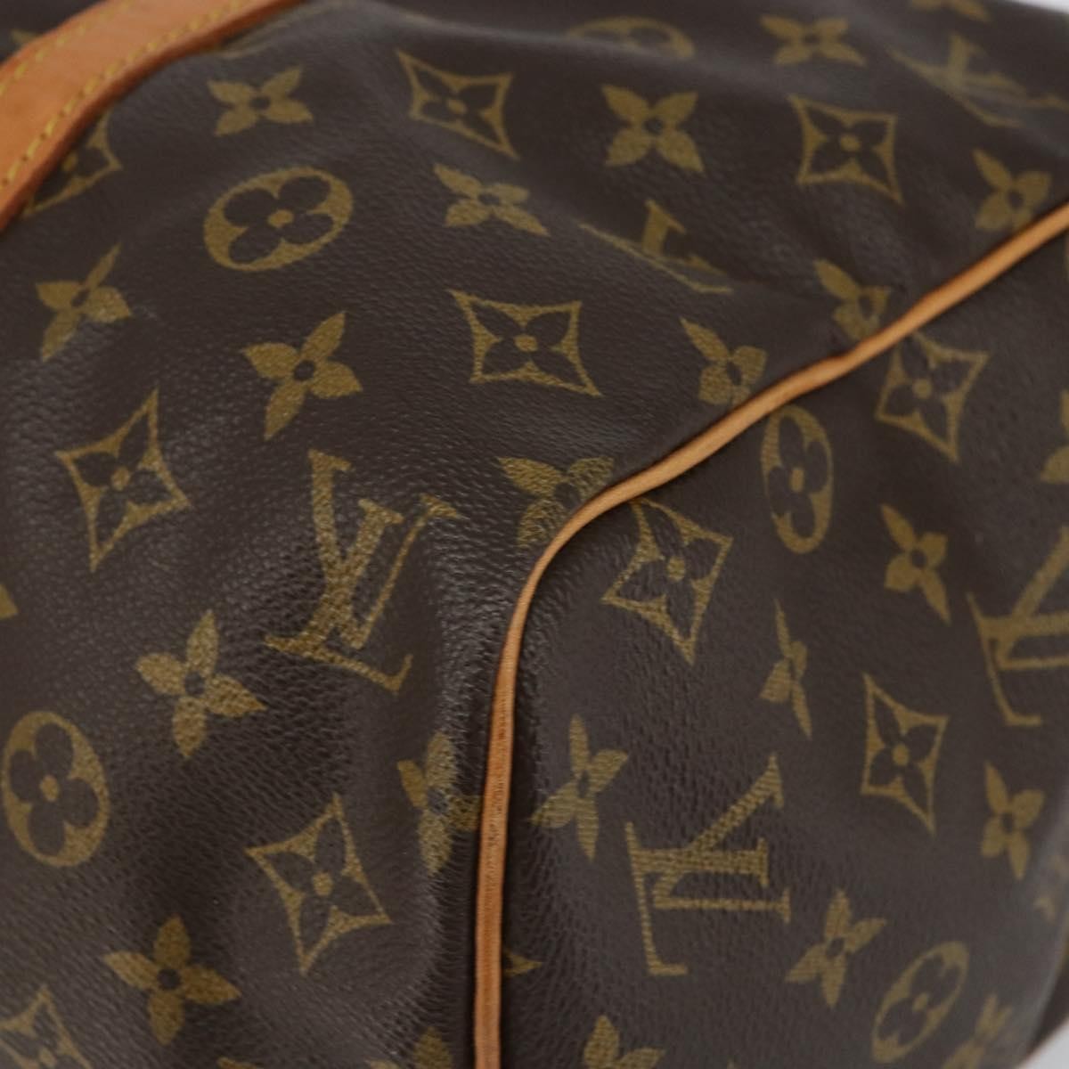 Louis Vuitton Sac Souple Handbag Monogram Canvas, BROWN, CANVAS, Travel bag