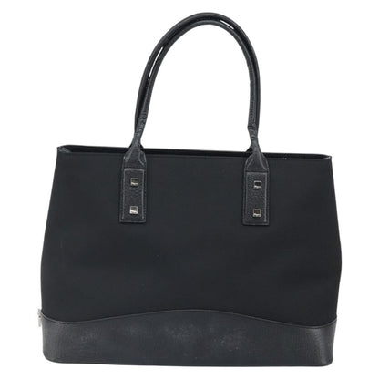 Salvatore Ferragamo Vintage Tote bag Canvas, BLACK, CANVAS, Tote bag