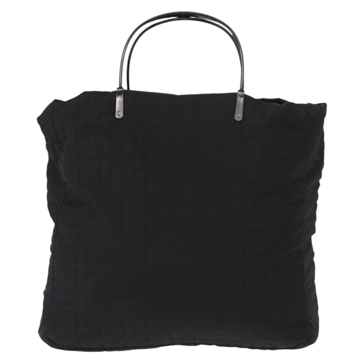 Prada Vintage Handbag Tessuto, Black, Nylon, Handbag