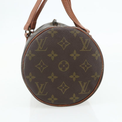 Louis Vuitton Papillon Handbag Monogram Canvas, Brown, Canvas, Handbag