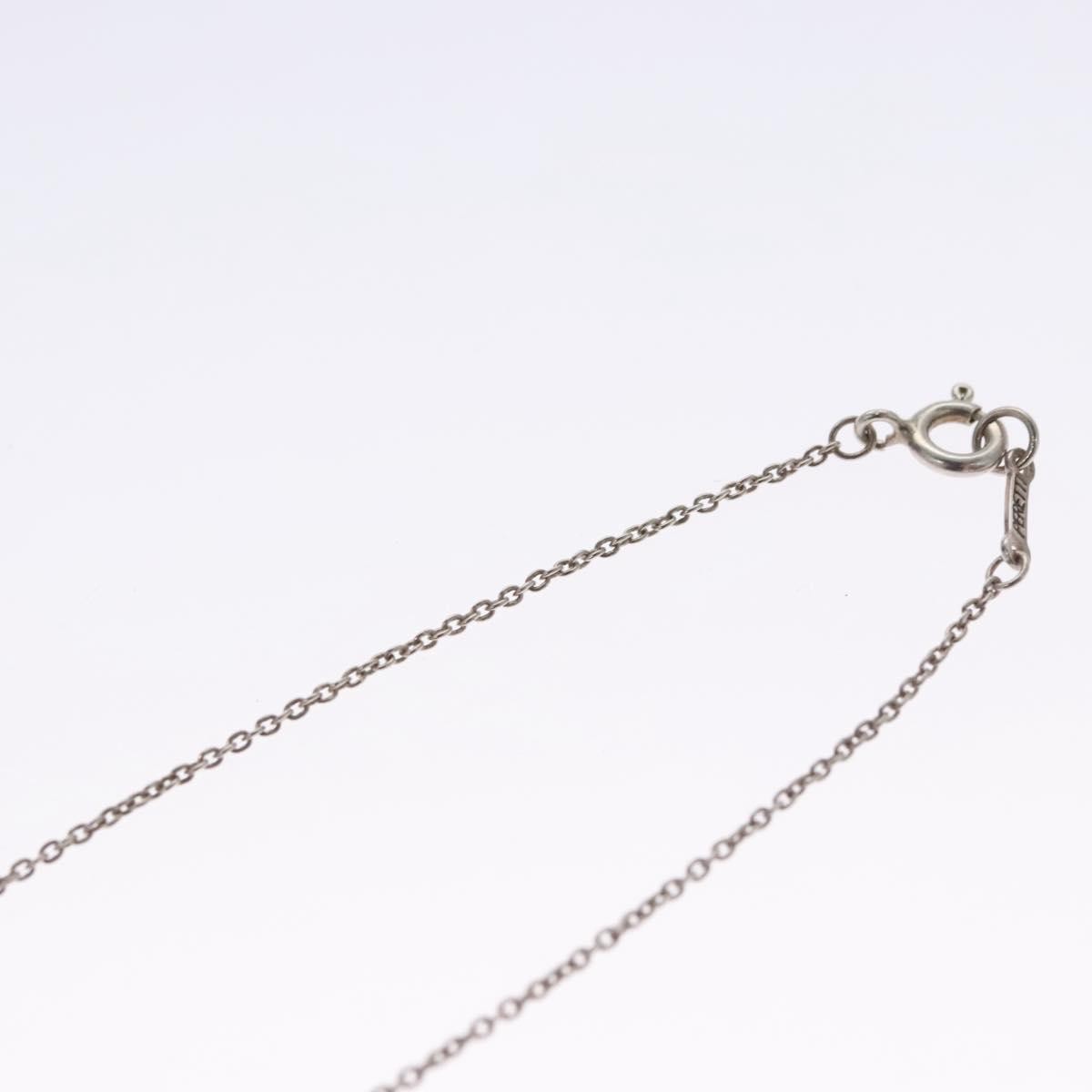 Tiffany & Co. Elsa Peretti Double Loop Pendant Necklace Silver 925, SILVER, SILVER, Necklace