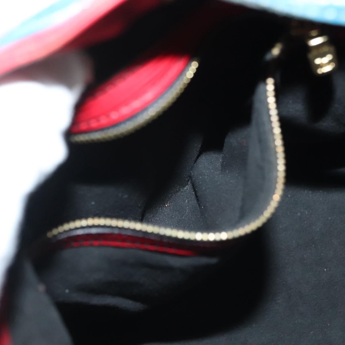 Louis Vuitton Petit Noe Handbag Epi Leather, RED, LEATHER, Shoulder bag