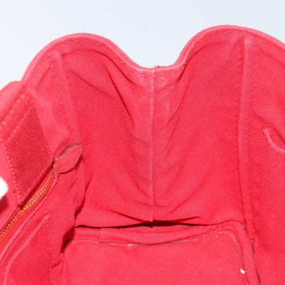 Prada Canapa Tote Canvas, Red, Canvas, Tote Bag