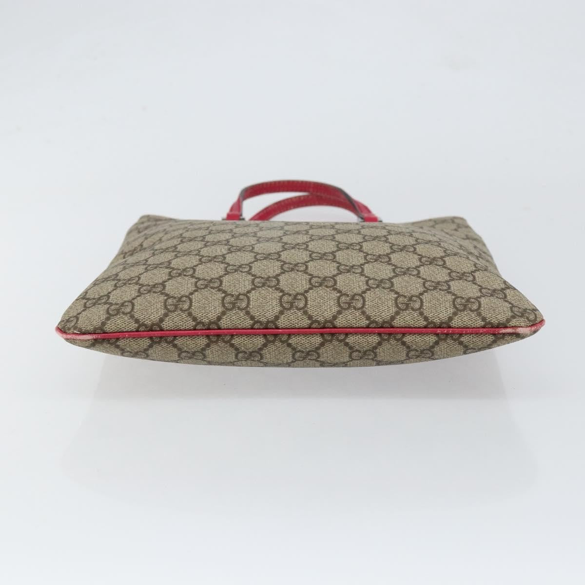 Gucci Joy Plus Flat Tote GG Coated Canvas, BEIGE, PVC, Tote bag