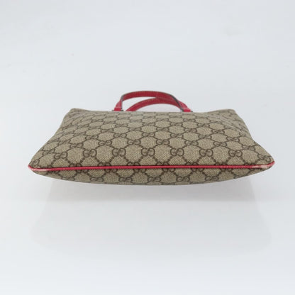 Gucci Joy Plus Flat Tote GG Coated Canvas, BEIGE, PVC, Tote bag