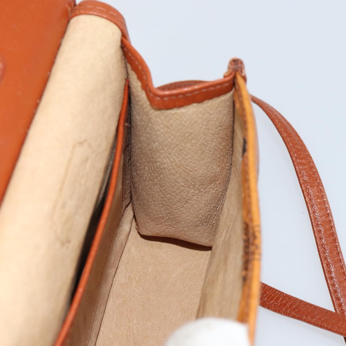 MCM Visetos Shoulder bag Canvas and Leather, BROWN, CANVAS, Shoulder bag