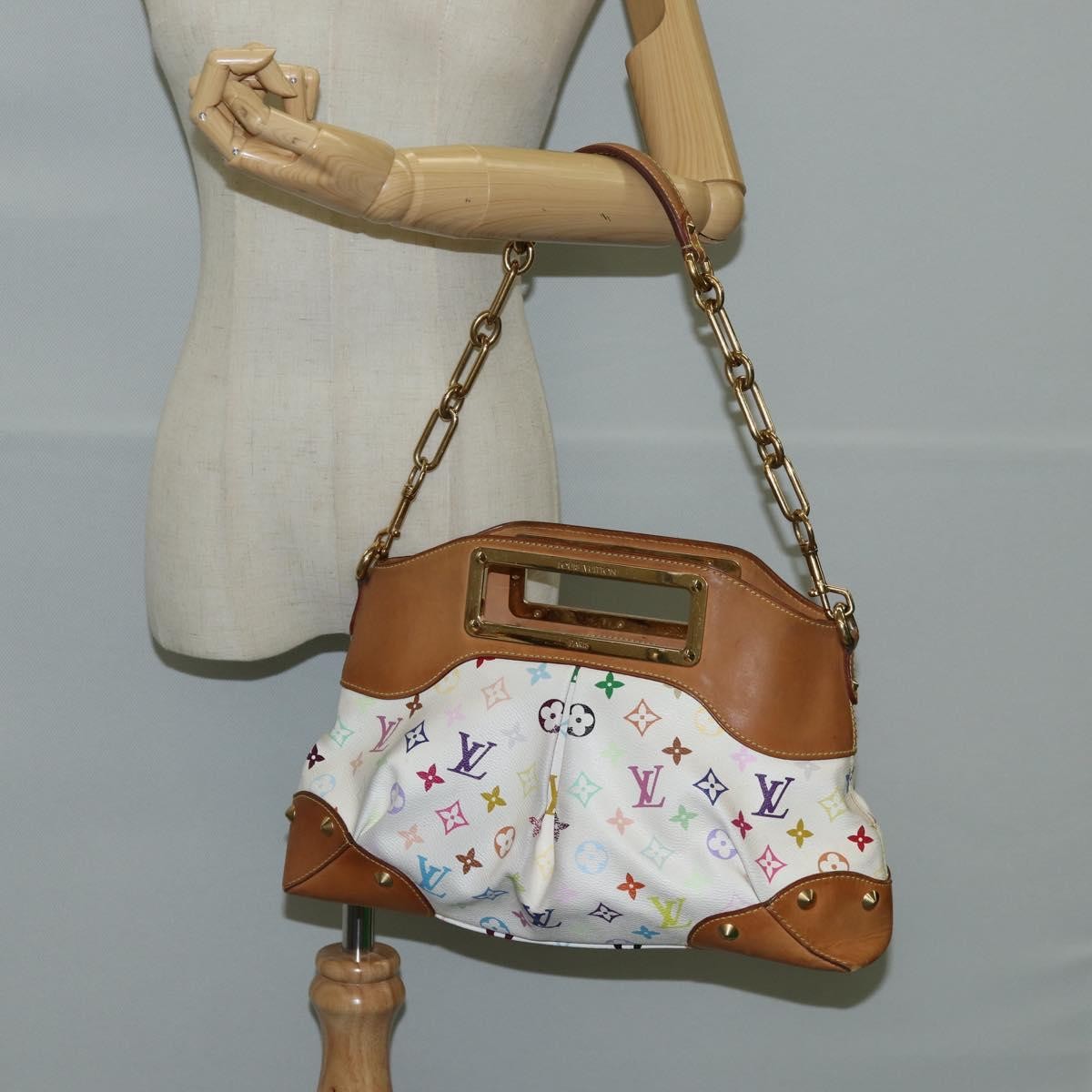 Louis Vuitton Judy Handbag Monogram Multicolor, MULTICOLOUR, CANVAS, Handbag