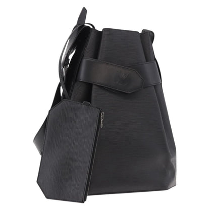 Louis Vuitton Vintage Sac d'Epaule Handbag Epi Leather, Black, Leather, Shoulder Bag