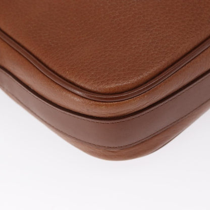 Burberry Vintage Shoulder Bag Leather, BROWN, LEATHER, Shoulder bag
