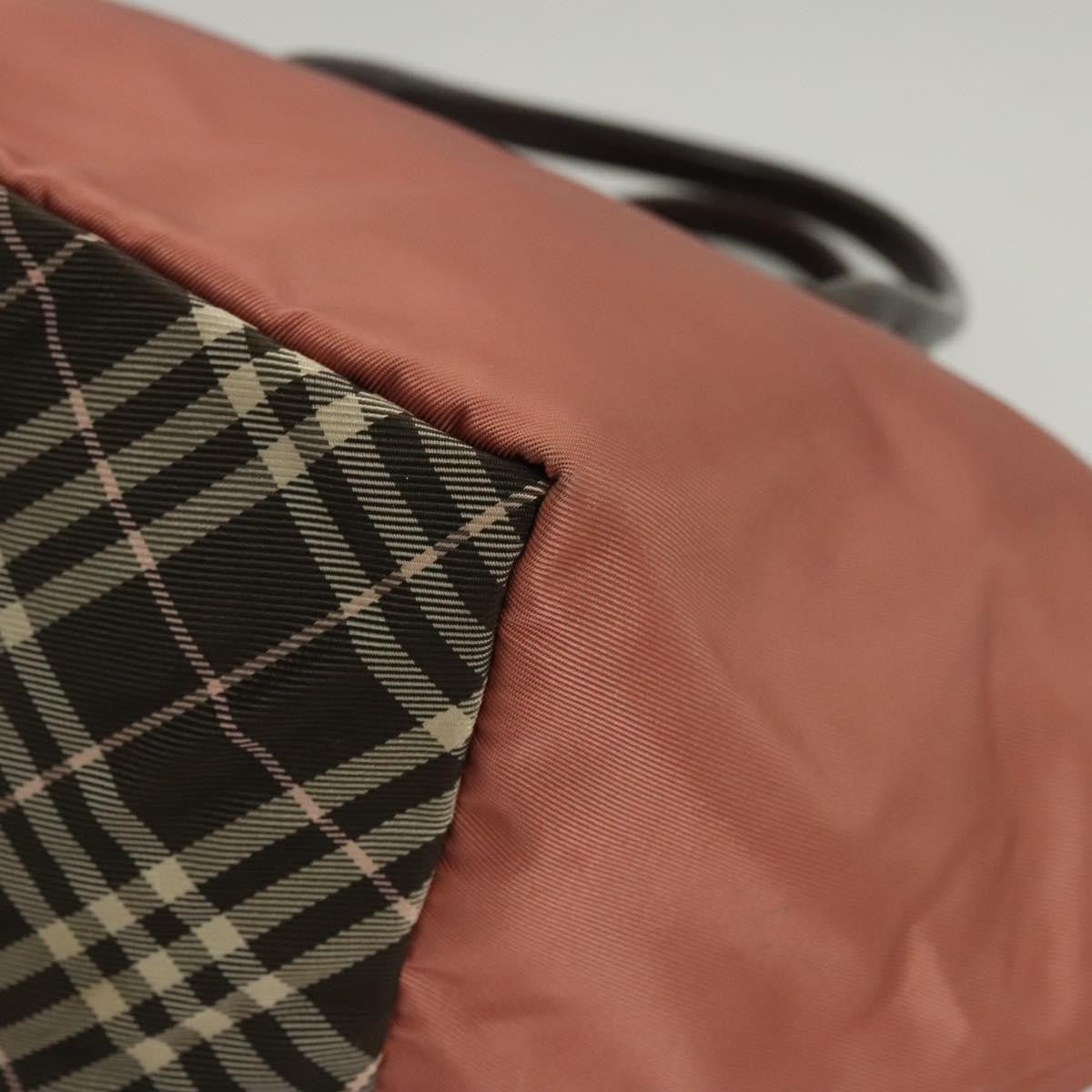 Burberry Nova Check Tote Nylon, PINK, NYLON, Tote bag