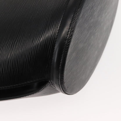 Louis Vuitton Saint Jacques Handbag Epi Leather, BLACK, LEATHER, Shoulder bag