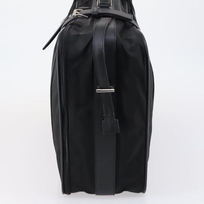 Prada Trunk Bag Nylon, BLACK, NYLON, Travel bag