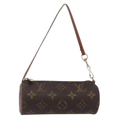 Louis Vuitton Papillon Pochette Monogram Canvas, BROWN, CANVAS, Handbag