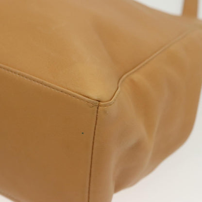 Salvatore Ferragamo Shoulder Bag Leather, BEIGE, LEATHER, Shoulder bag