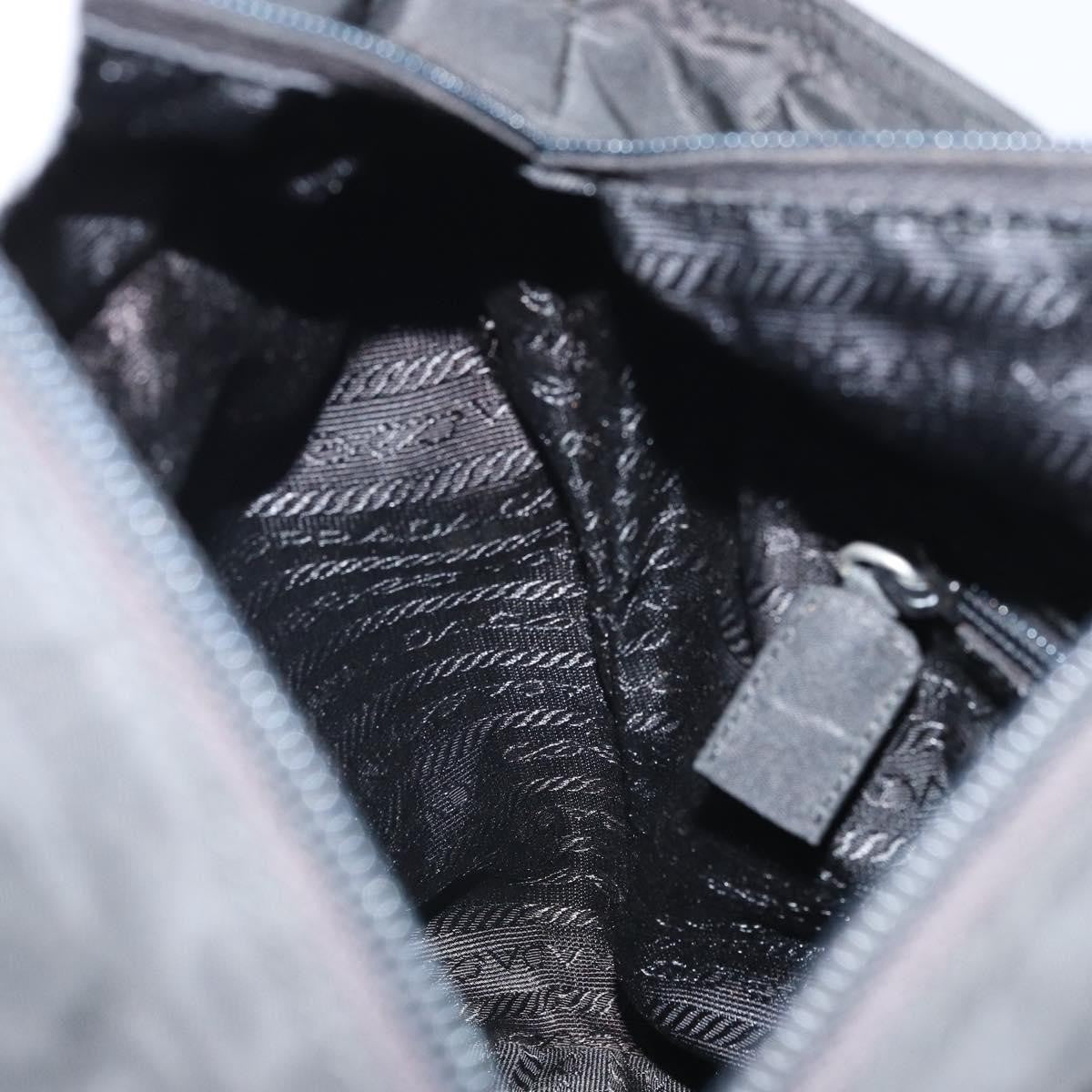 Prada Vintage Tote Nylon, BLACK, NYLON, Tote bag