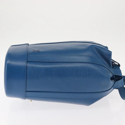 Louis Vuitton Randonnee Backpack Epi Leather, BLUE, LEATHER, Backpack