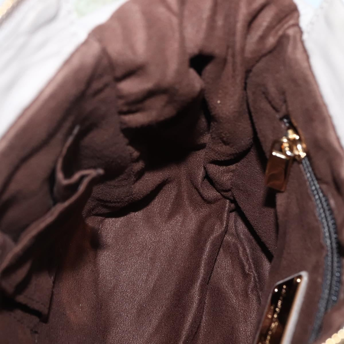 Salvatore Ferragamo Vala Leather, BEIGE, LEATHER, Handbag