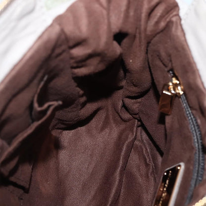 Salvatore Ferragamo Vala Leather, BEIGE, LEATHER, Handbag