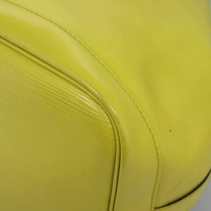 Louis Vuitton Petit Noe Handbag Epi Leather, Green, Leather, Shoulder Bag