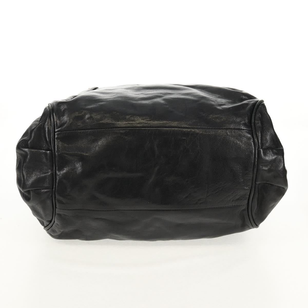 Chloe Ethel Handbag Leather, BLACK, LEATHER, Handbag