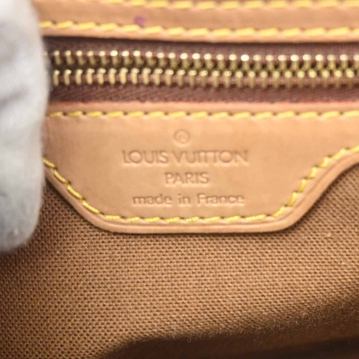 Louis Vuitton Looping Handbag Monogram Canvas, BROWN, CANVAS, Shoulder bag