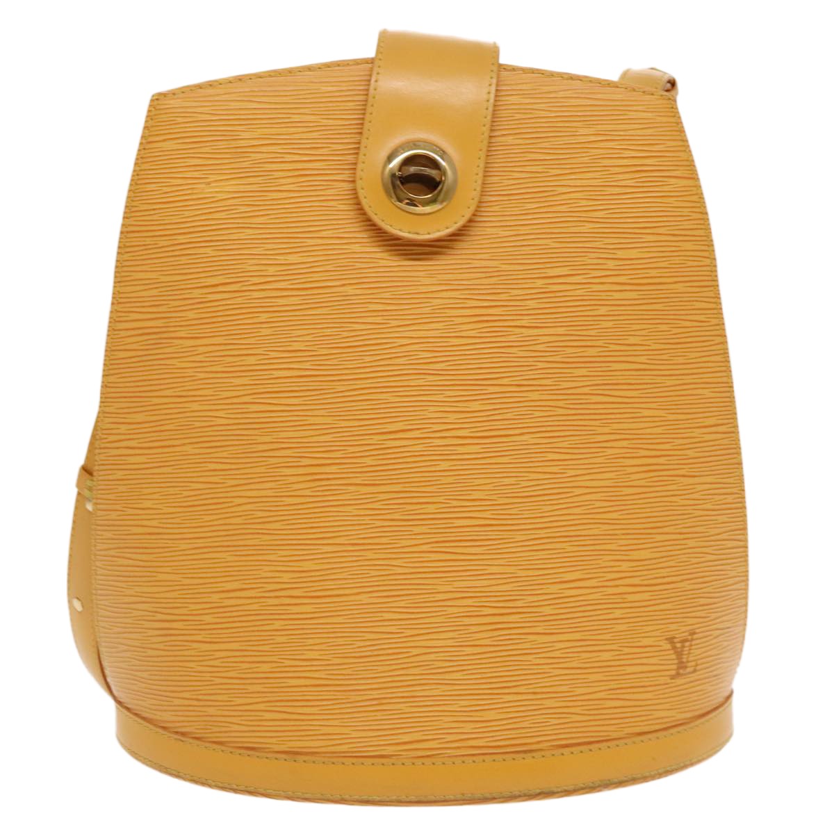 Louis Vuitton Cluny Shoulder Bag Epi Leather, Yellow, Leather, Shoulder Bag