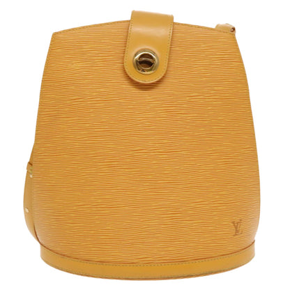 Louis Vuitton Cluny Shoulder Bag Epi Leather, Yellow, Leather, Shoulder Bag