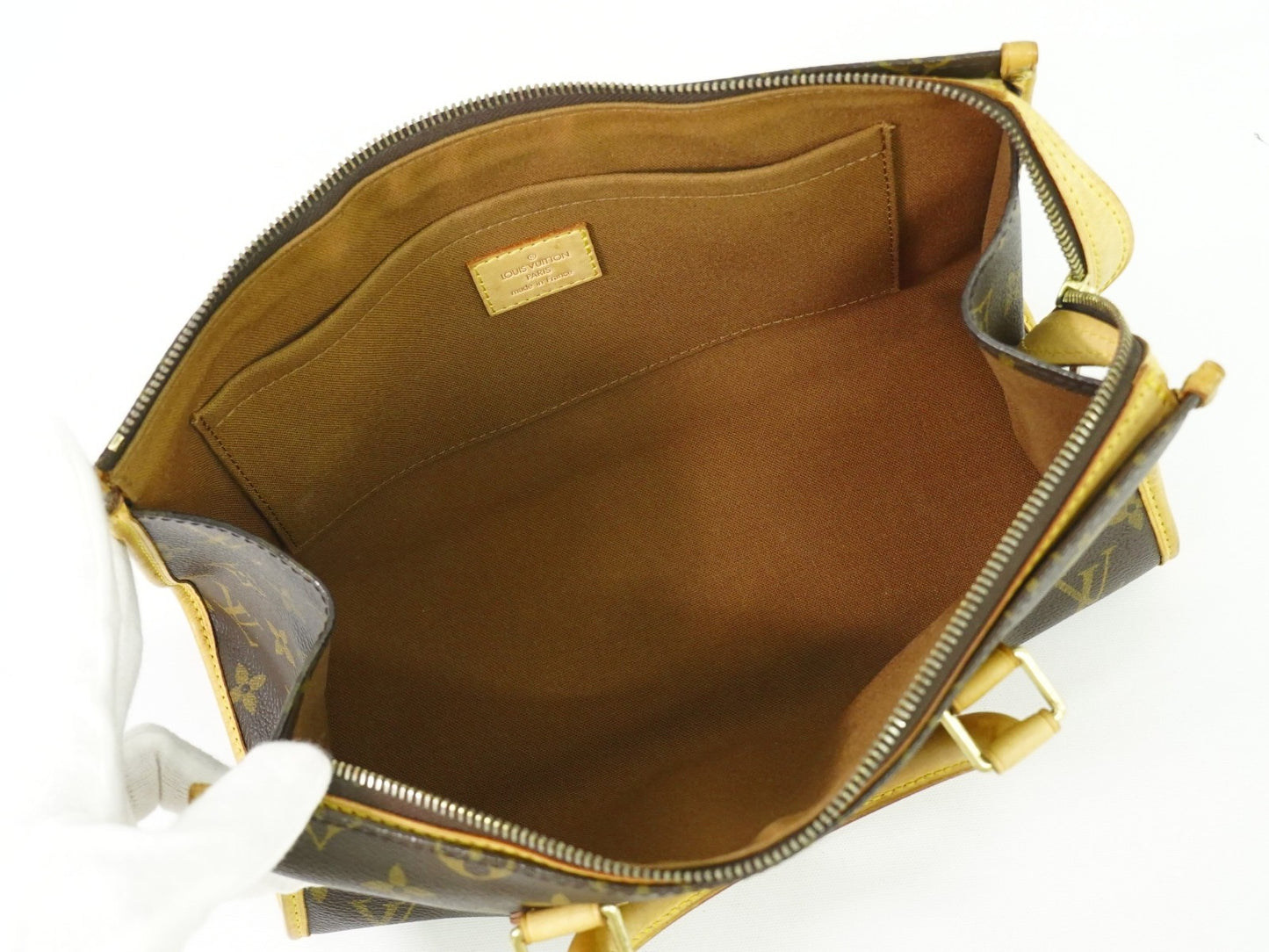 Louis Vuitton Popincourt Handle Bag Monogram Canvas, BROWN, CANVAS, Handbag