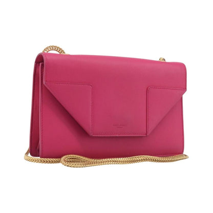 Saint Laurent Betty Leather, Pink, Leather, Handbag