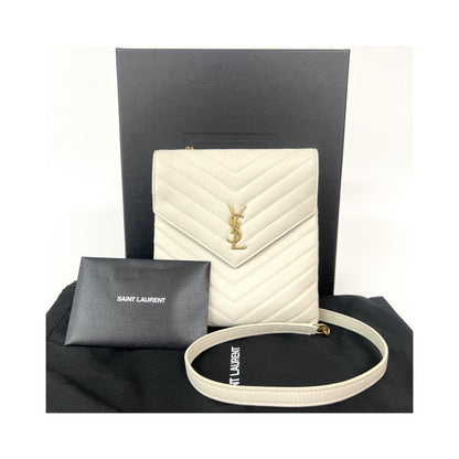 Saint Laurent Classic Monogram Phone Holder - Brandsamsara