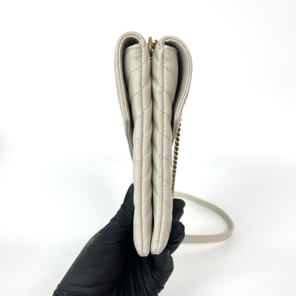 Saint Laurent Classic Monogram Phone Holder - Brandsamsara