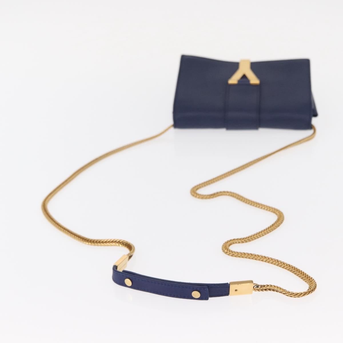 Saint Laurent Classic Y Chain Wallet - Brandsamsara