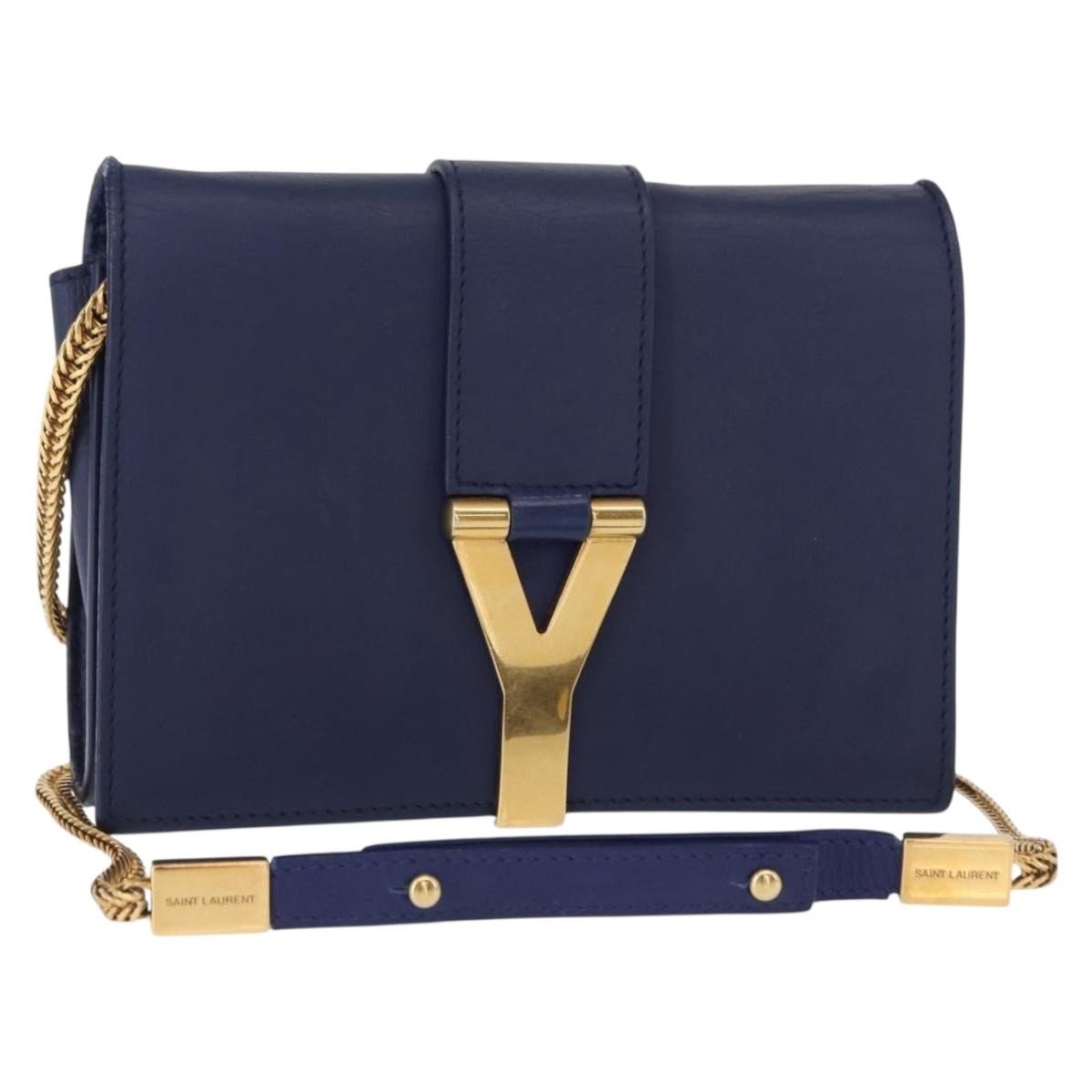 Saint Laurent Classic Y Chain Wallet - Brandsamsara