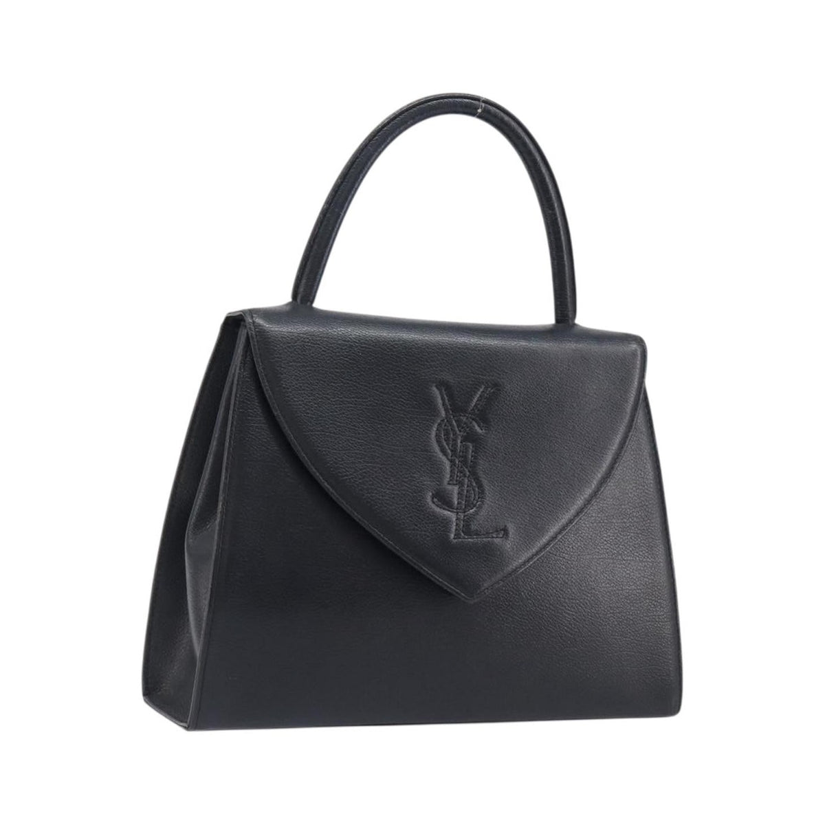 Saint Laurent Handbag Leather, Black, Leather, Handbag