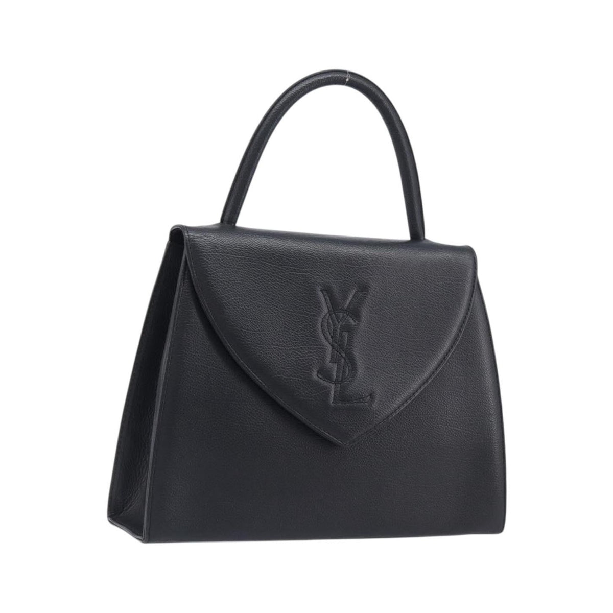 Saint Laurent Handbag Leather, Black, Leather, Handbag