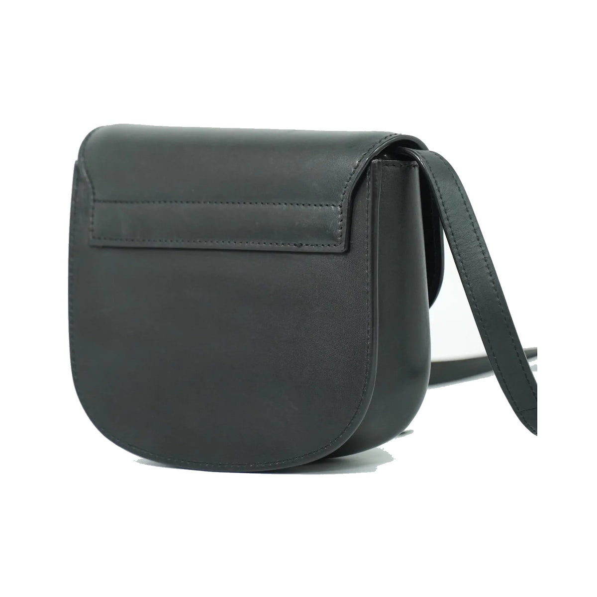 Saint Laurent Kaia Leather, Black, Leather, Shoulder Bag