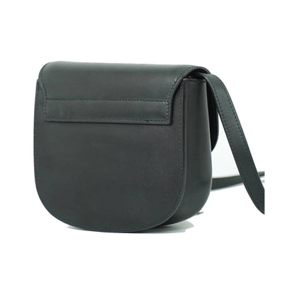Saint Laurent Kaia Leather, Black, Leather, Shoulder Bag
