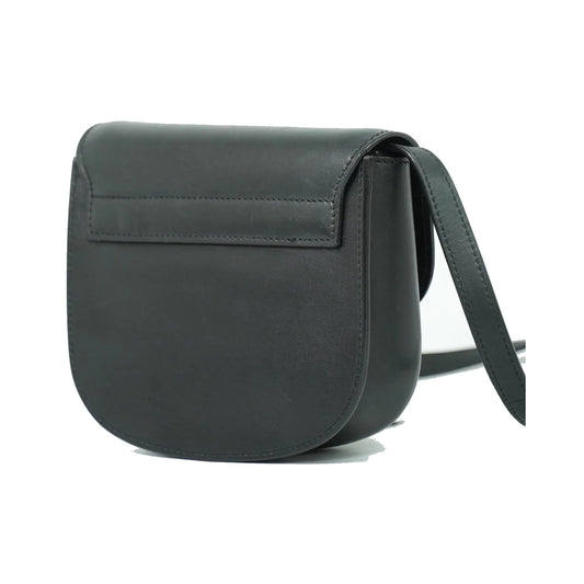 Saint Laurent Kaia Leather, Black, Leather, Shoulder Bag