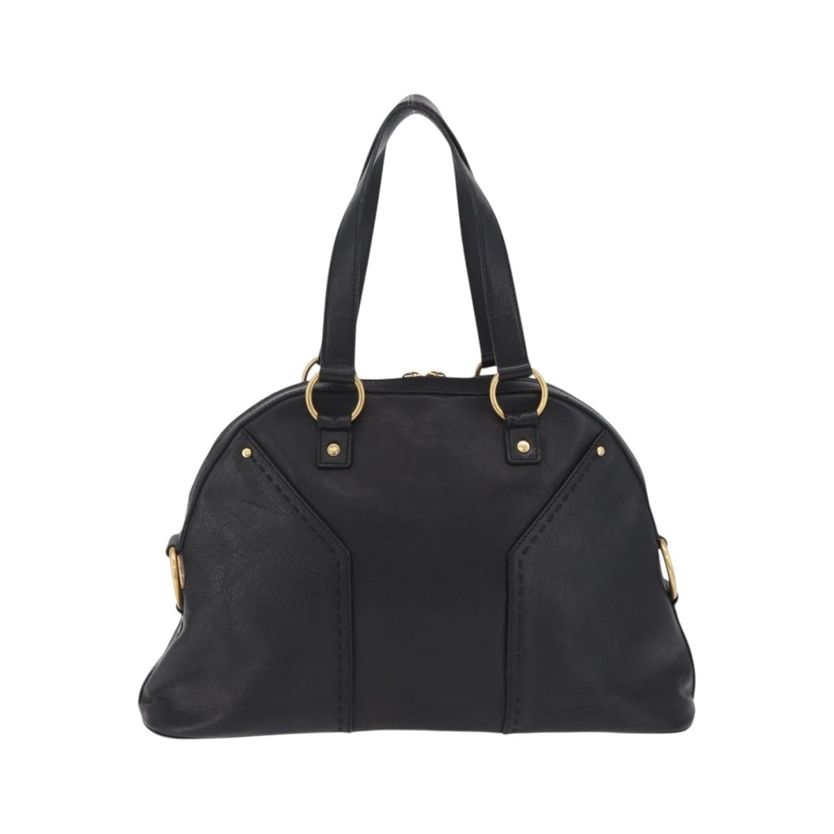Saint Laurent Muse Leather, Black, Leather, Shoulder Bag