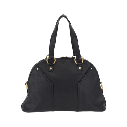 Saint Laurent Muse Leather, Black, Leather, Shoulder Bag