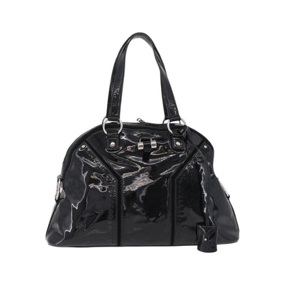 Saint Laurent Muse Patent, Black, Patent Leather, Shoulder Bag