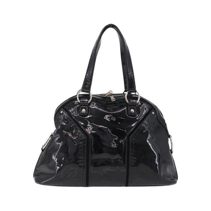 Saint Laurent Muse Patent, Black, Patent Leather, Shoulder Bag