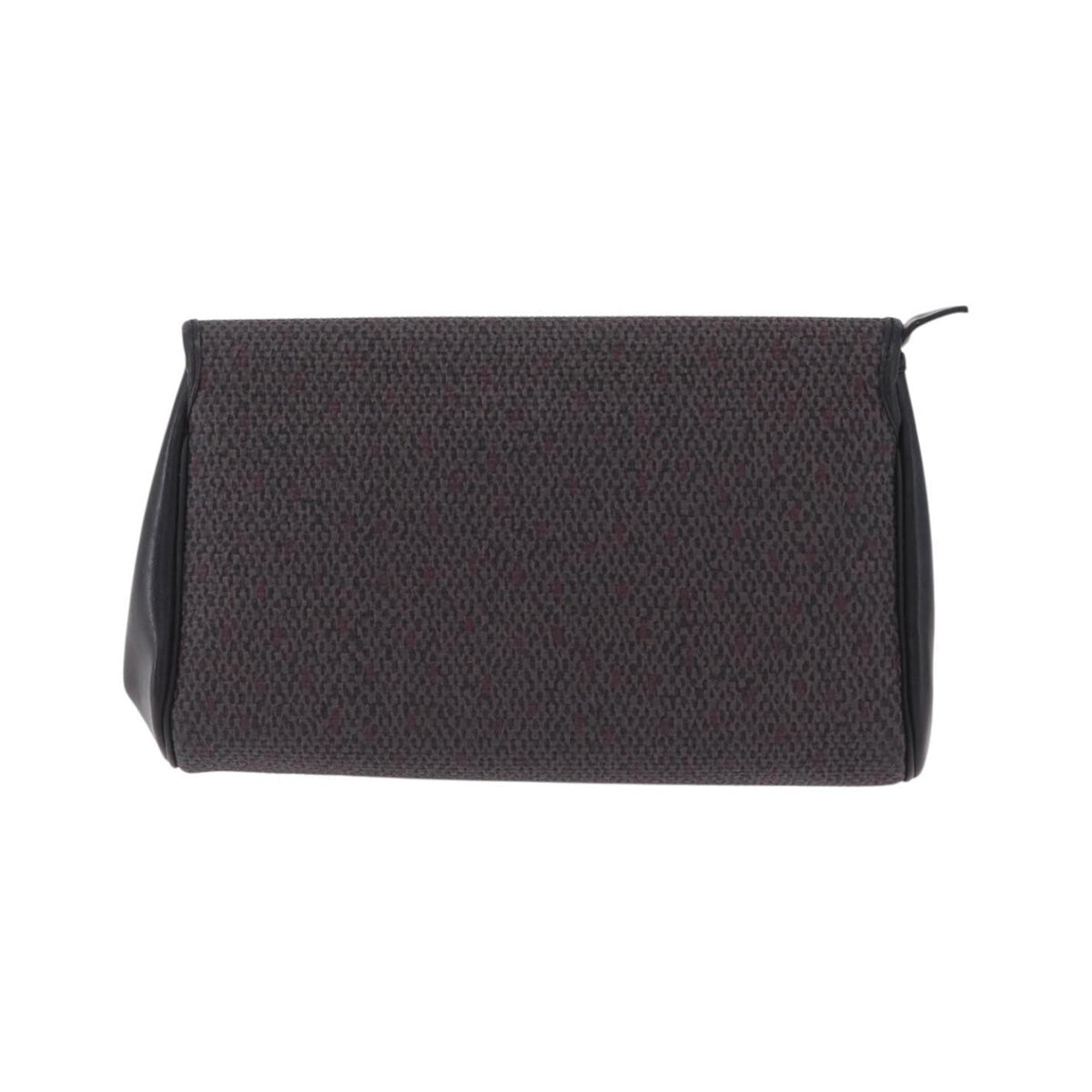 Saint Laurent Vintage Clutch Canvas, Gray, Canvas, Clutch