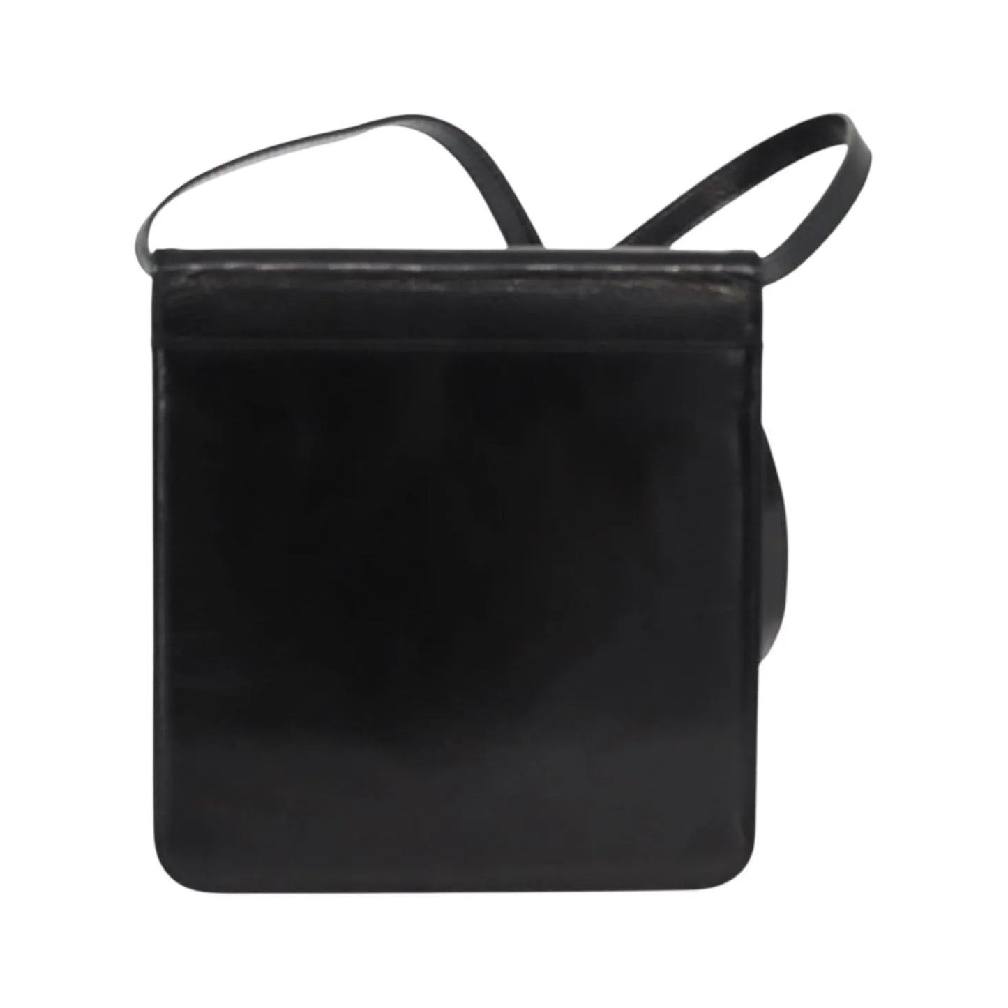 Saint Laurent Vintage Leather, Black, Leather, Shoulder Bag