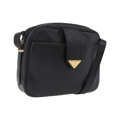Saint Laurent Vintage Shoulder bag Leather, Black, Leather, Shoulder Bag
